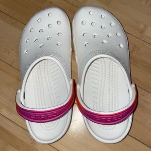 White Crocs